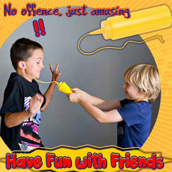 MCOIKY® Prank Squeeze Ketchup Bottle – Realistic Fake Tomato Sauce Gag Toy for Funny Tricks & Party Jokes