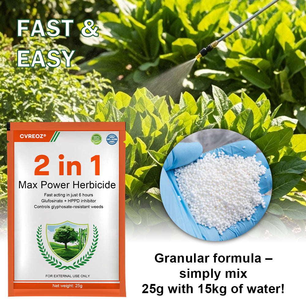 🏆Official Store | Limited Edition | Cvreoz® 2 in 1 Max Power Herbicide