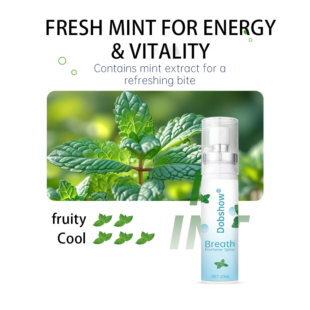 Dobshow® Breath Freshener Spray🌿
